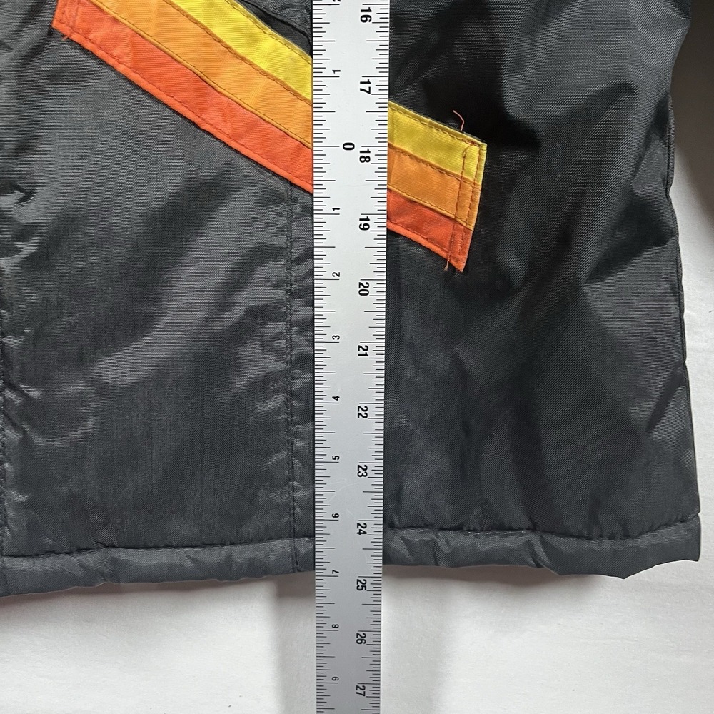 VTG BOMBARDIER, MODE INC SNOMOBILE MADE IN USA QUILTED SKI JACKET SIZE  16R - Picture 11 of 14